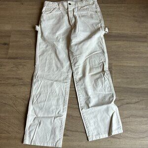 Mens Dickies Painter Pants 30x32 Off White